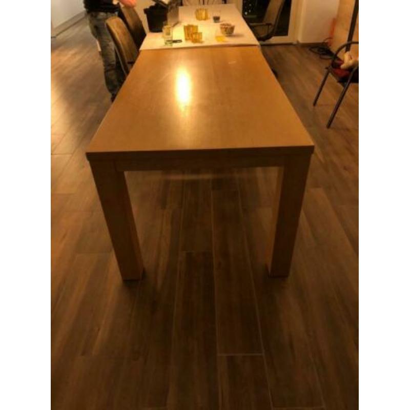 Eikenhout eettafel