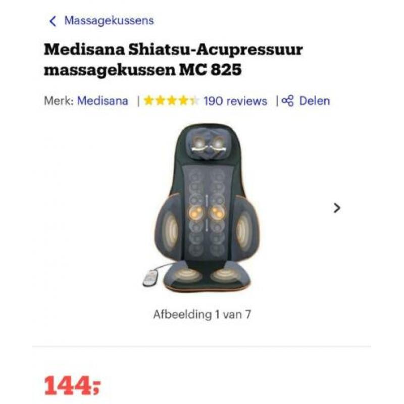 Massagestoel medisana