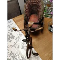 antiek speelgoed fiets
