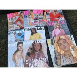 Glossy tijdschriften Marie Claire/Elle/Beau Monde/Nouvea