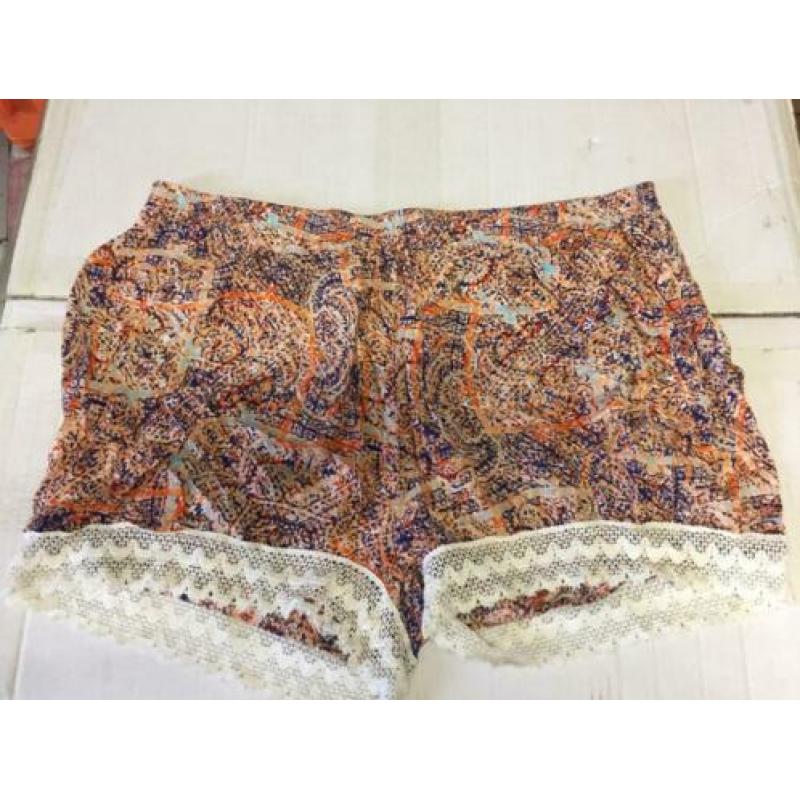Printed korte broek, maat: L/XL