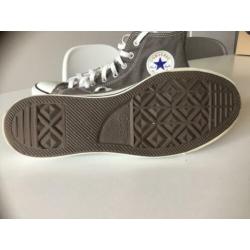 All stars converse heren grijs maat 43 nieuwstaat hoog model