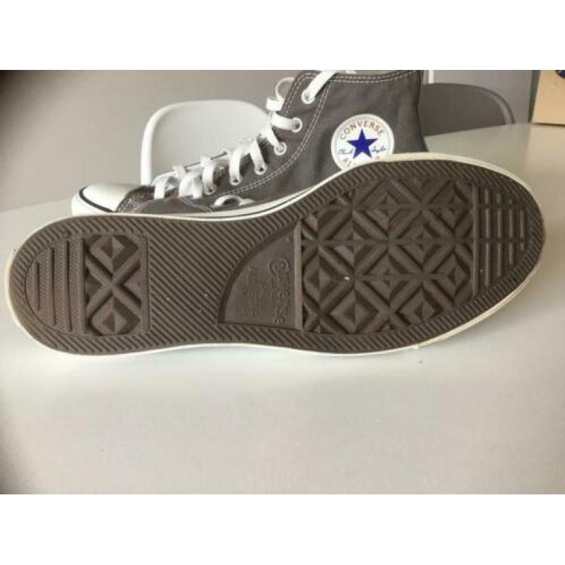 All stars converse heren grijs maat 43 nieuwstaat hoog model