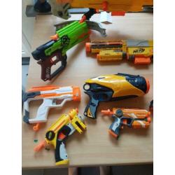 Nerf geweren set zonder kogels