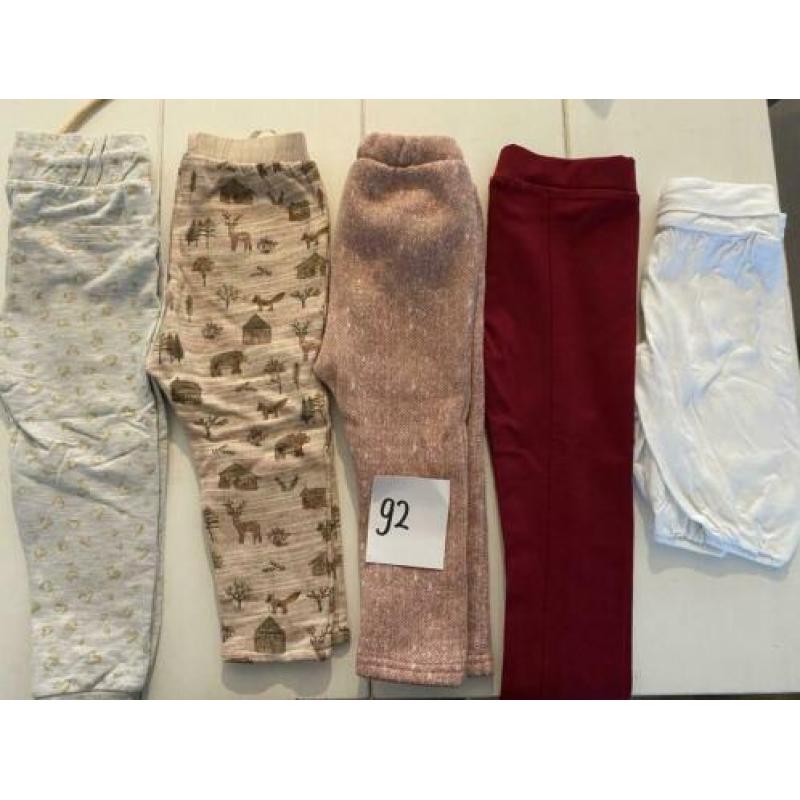(Merk) broekjes leggings maillot 92