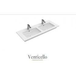 Villeroy en Boch dubbele wastafel 130x50 koopje