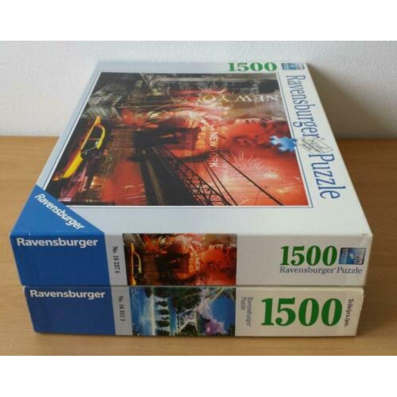 Puzzel New York Collage - 1500 stukjes - Ravensburger