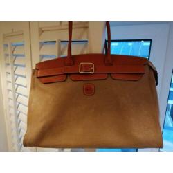 Brics damestas shopper camel bruin