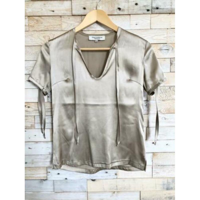 Fracasnoir top zijde champagne, maat 42 - NP 175,- wyp