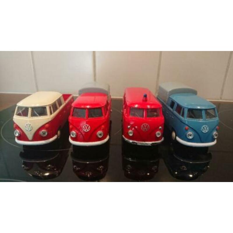 4 Volkswagen T1 busjes 11,5 cm