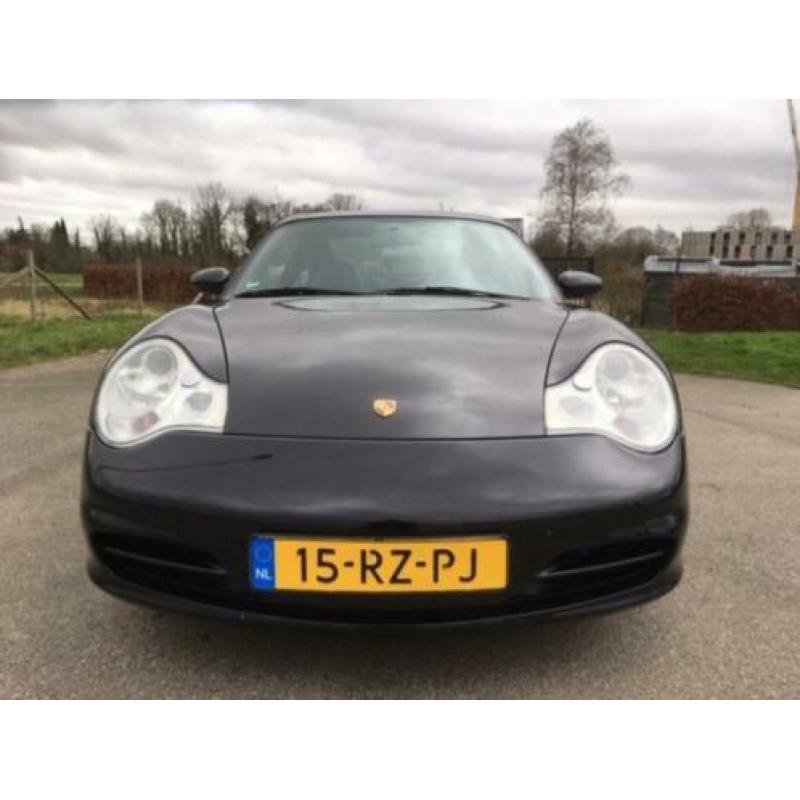 Porsche 911 3.6 Targa 2002 Zwart