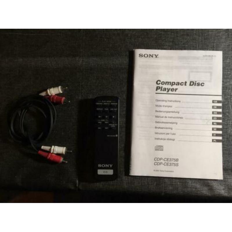 Luxe Sony 5 CD wisselaar CDP-CE375