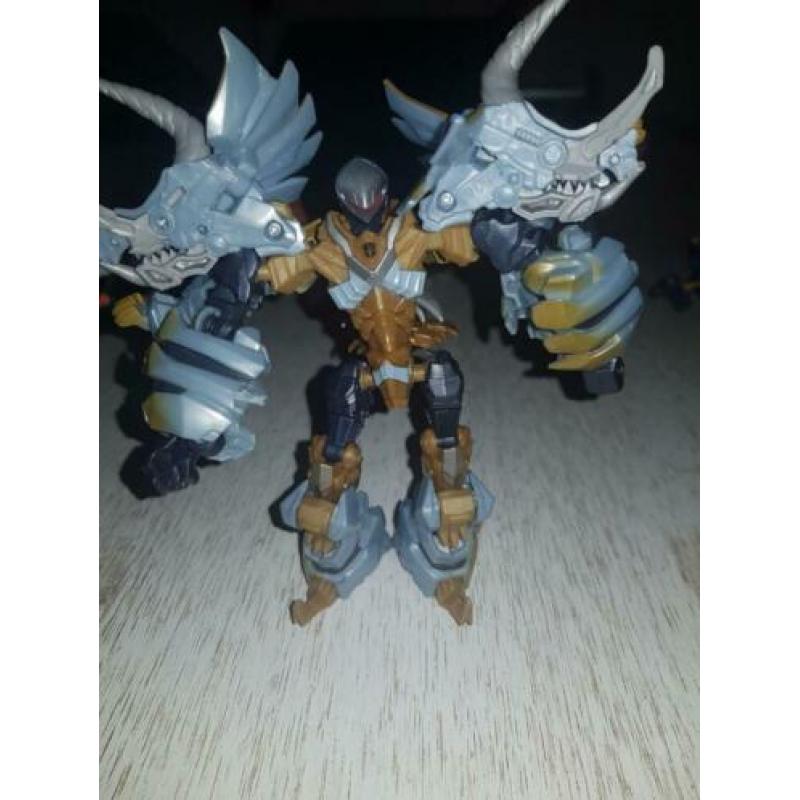 Diversen transformer, dino, actiefiguur, politieauto