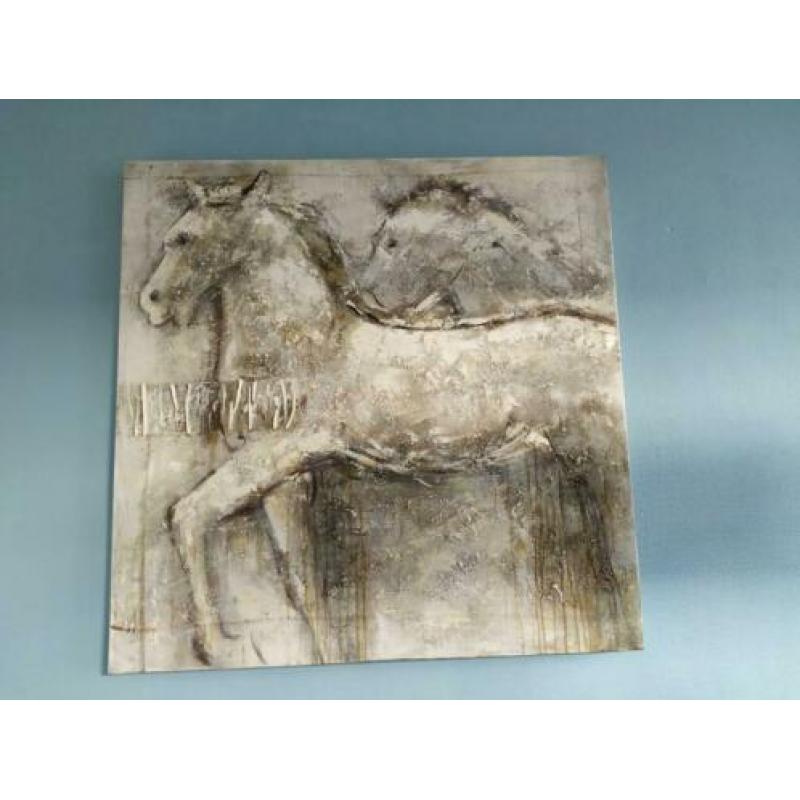 olieverfschilderij paarden