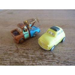 autootjes van disney pixar cars, met frictiemotor, takel en
