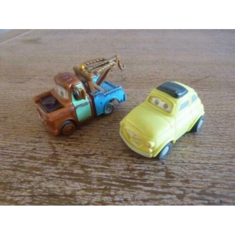 autootjes van disney pixar cars, met frictiemotor, takel en