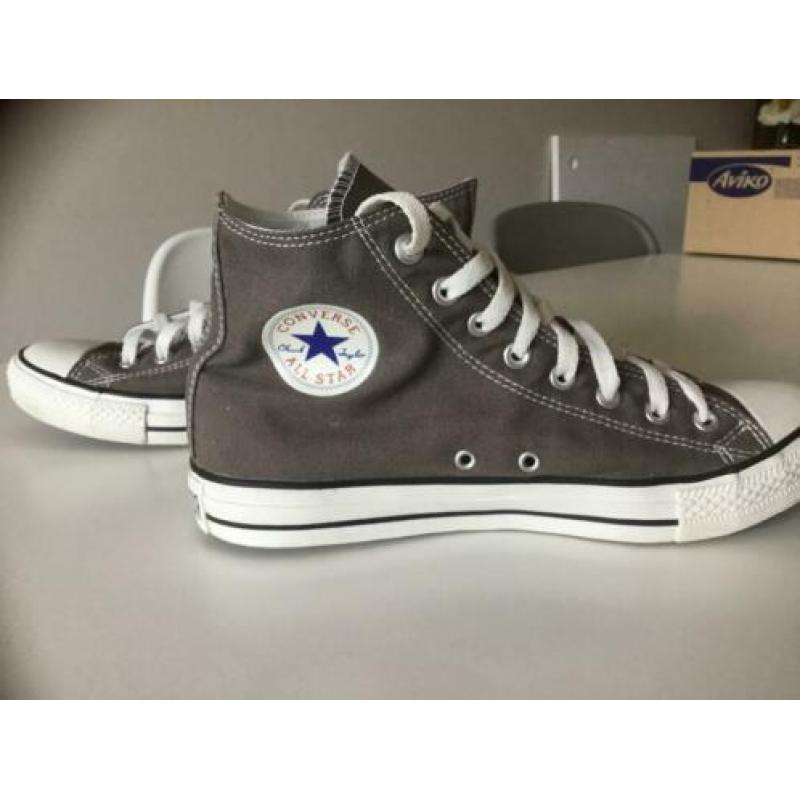 All stars converse heren grijs maat 43 nieuwstaat hoog model