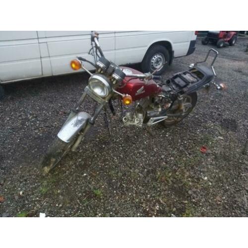 Honda cb 450 sc nighthawk frame + kenteken
