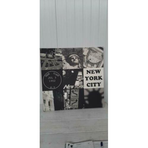 MPH 4000 Zwart witte print op canvas