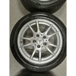 Mercedes Orig Zomerset 4x PIRELLI 4x 8mm zgan zie alle fotos