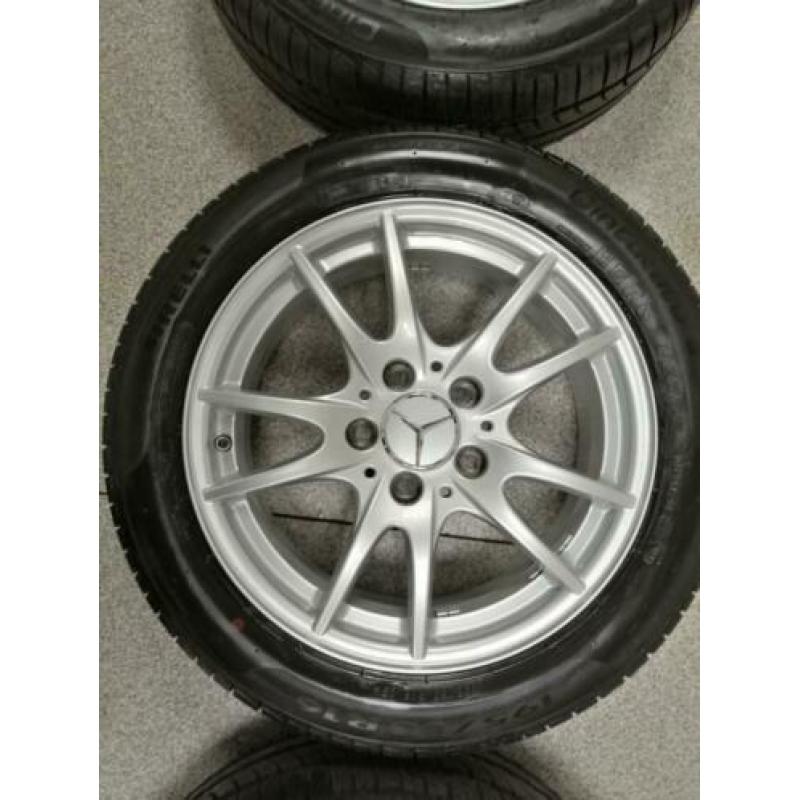 Mercedes Orig Zomerset 4x PIRELLI 4x 8mm zgan zie alle fotos