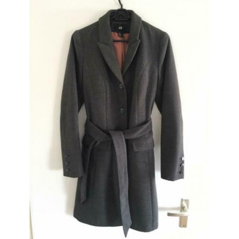 Lange H&M jas maat 36
