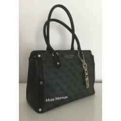 Handtas schoudertas Guess Florence Medium Satchel