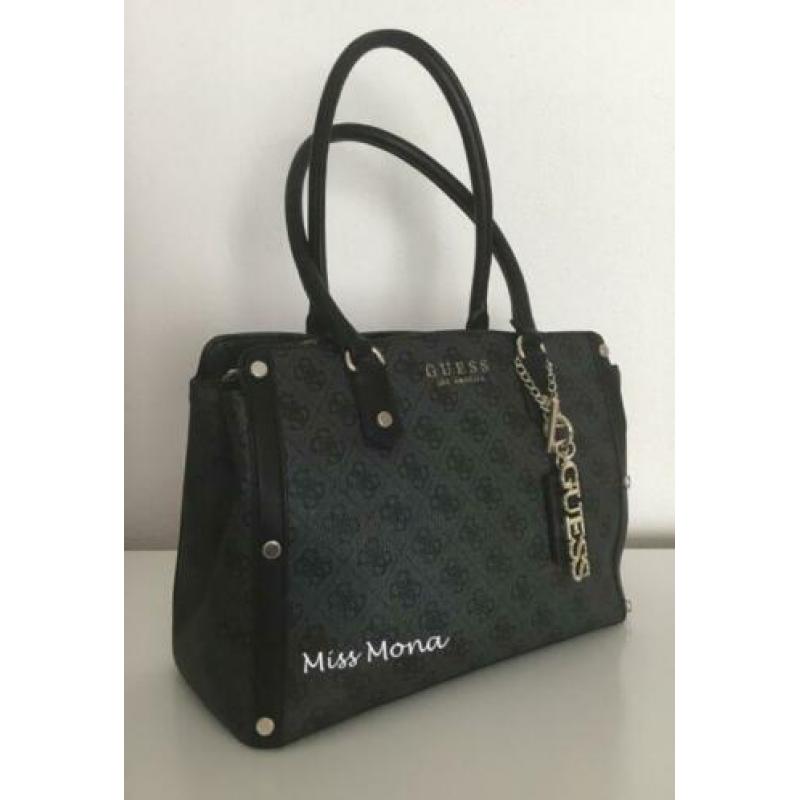 Handtas schoudertas Guess Florence Medium Satchel