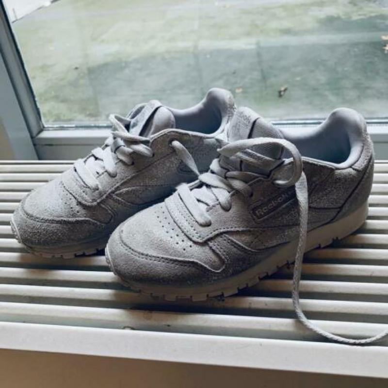 Reebok sneakers gympen zilver in maat 31
