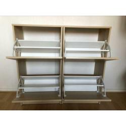 2 schoenenkasten van Ikea