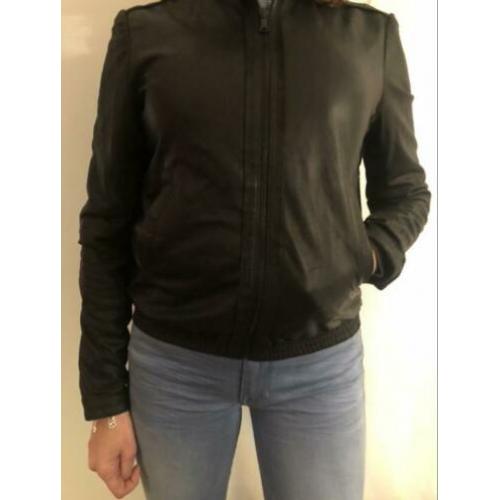Leren jasje Calvin Klein maat s