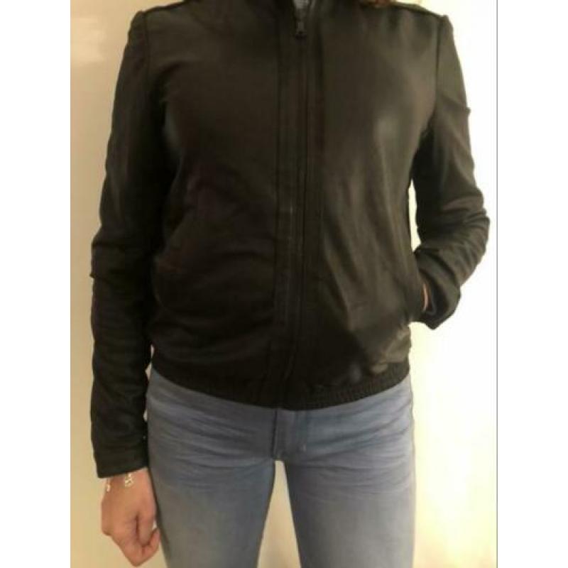 Leren jasje Calvin Klein maat s