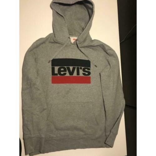 Levi's hoodie grijs maat M