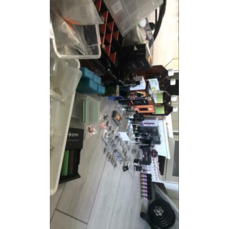 Electrische sigaret,damp,
