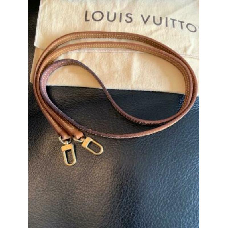 Louis vuitton leren riem voor tas verlenging