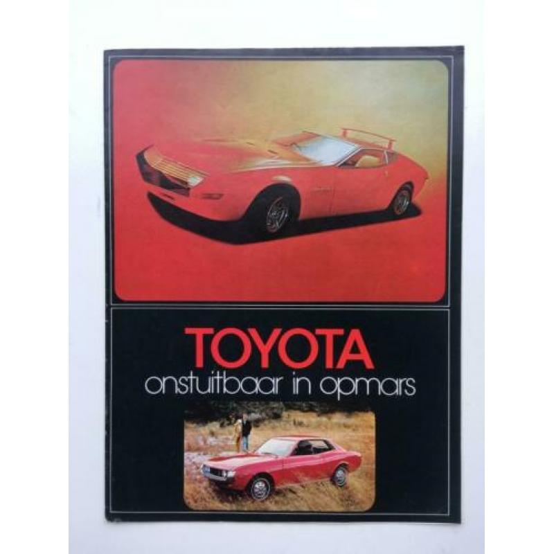 Toyota Programma 1971 Celica Crown Carina Corona – Folder