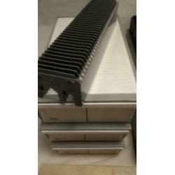 17 assorted slide holders dia-houder