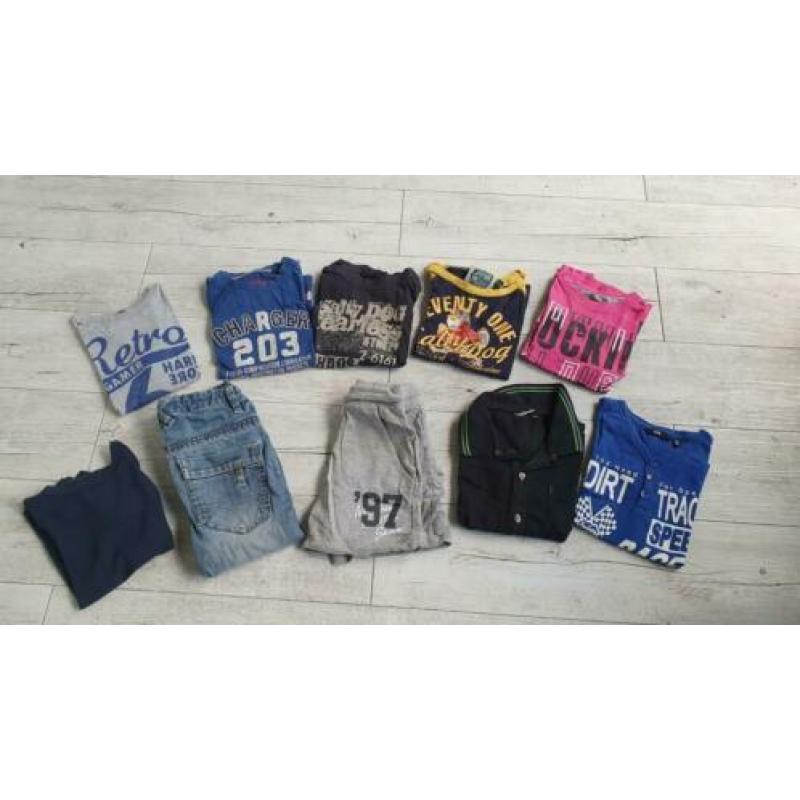Leuk pakket, 10 stuks, oa salty dog, maat 98