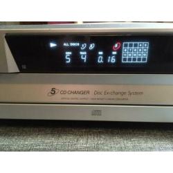 Luxe Sony 5 CD wisselaar CDP-CE375