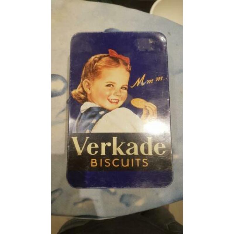 oud Verkade blikje