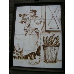 tegeltableau bakker