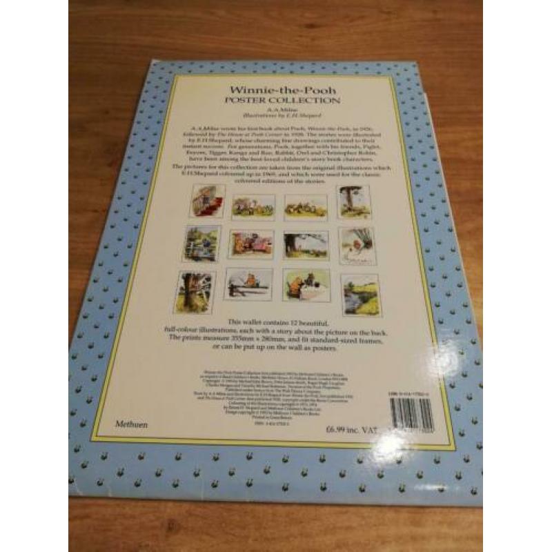 Winnie the pooh poster collection-12 stuks-disney