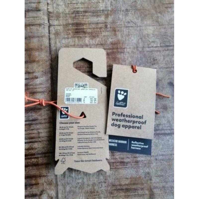 Tuigje - Hurtta Weekend Warrior harness Mt 40-45 cm