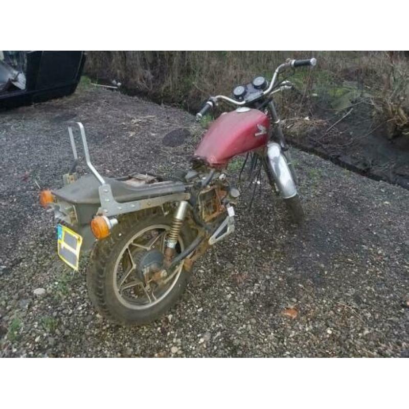 Honda cb 450 sc nighthawk frame + kenteken