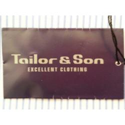 Nieuw Tailor &Son Overhemd met blauwe kleur maat 40