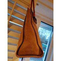 Brics damestas shopper camel bruin