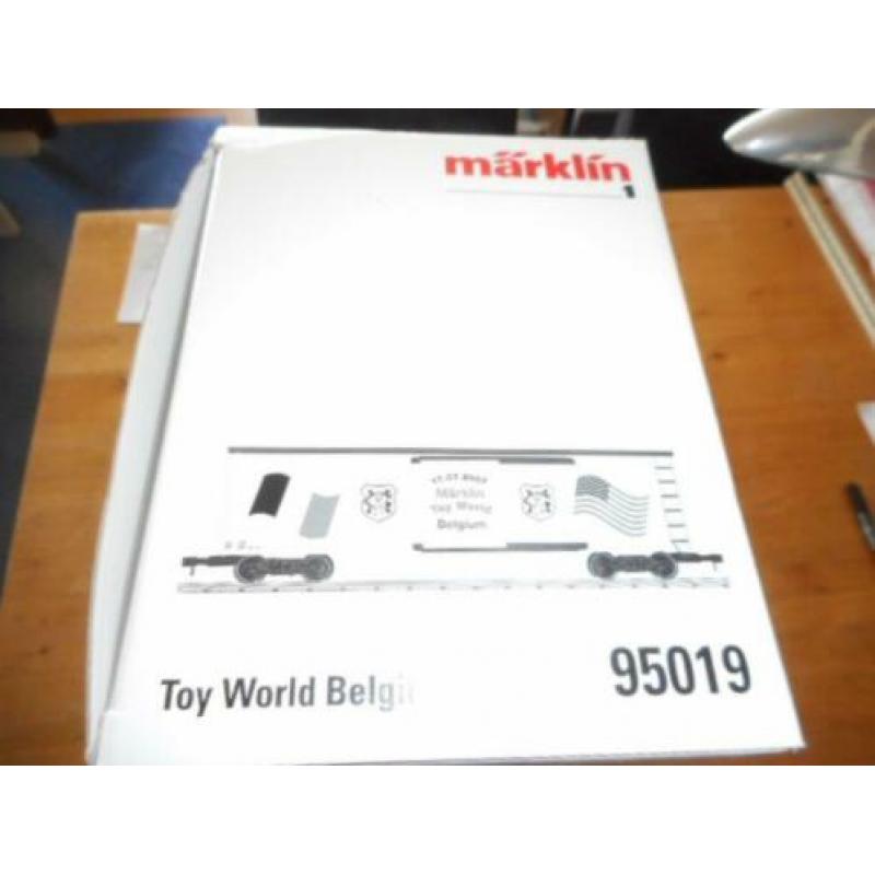 Marklin Maxi Wagon 95019 Toyworld 2007 in doos certificaat