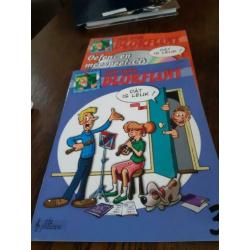 Aura houten blokfluit met Tom Stone lesboeken.