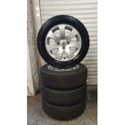 15"Originele Peugeot 4x108 Velgen+Banden 207/208/partner !!!