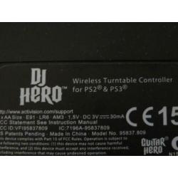dj hero dj tafel playstation 2 playstation 3